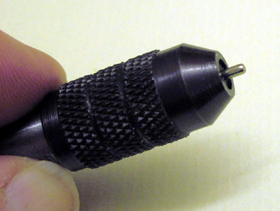 Idler in Collet Chuck